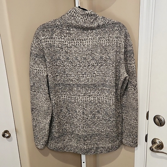 COLUMBIA Pullover Tunic, black & biege, XL - Picture 4 of 7